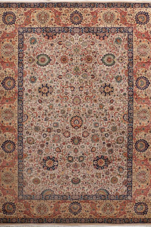 Blanched Almond Mahal 9' 1 x 12' 4