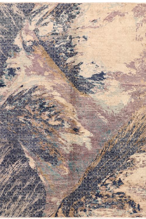 Multi Colored Abstract 7' 11 x 10' 1