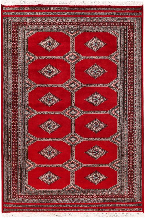 Red Jaldar 4' 7 x 6' 8