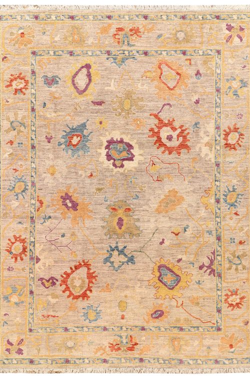 Tan Oushak 9' x 11' 11