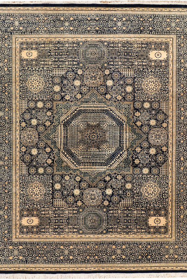 Black Mamluk 8' 1 x 9' 7 - SKU 73429