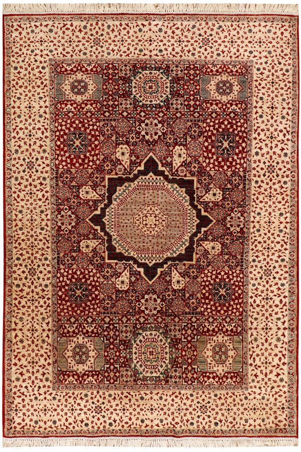 Firebrick Mamluk 4' 9 x 6' 11 - SKU 73391