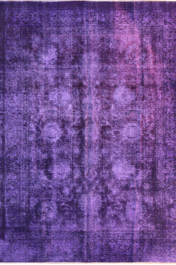 Medium Slate Blue Overdyed 8' 8 x 12' 3 - SKU 22005